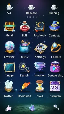 Crystal ball IconPack android App screenshot 4